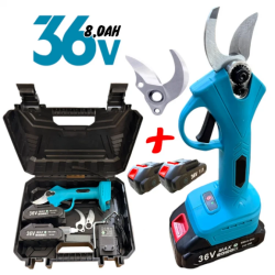 ψαλίδι κλαδέματος + δώρο εφεδρική λεπιδα 36V 8.0AH 33mm 