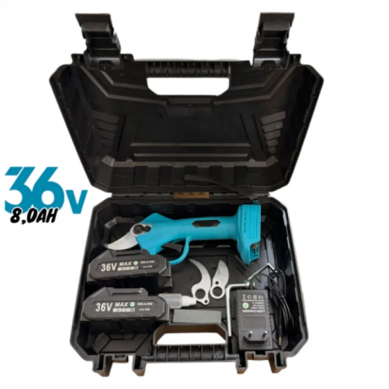 ψαλίδι κλαδέματος + δώρο εφεδρική λεπιδα 36V 8.0AH 33mm 