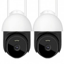 2 ΤΕΜΑΧΙΑ SMART ΚΑΜΕΡΑ ΑΣΦΑΛΕΙΑΣ 4G 360° IP PTZ