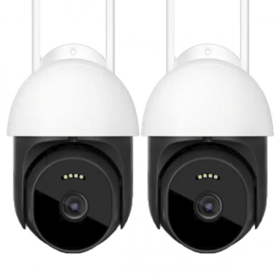 2 ΤΕΜΑΧΙΑ SMART ΚΑΜΕΡΑ ΑΣΦΑΛΕΙΑΣ 4G 360° IP PTZ 2 ΤΕΜΑΧΙΑ SMART ΚΑΜΕΡΑ ΑΣΦΑΛΕΙΑΣ 4G 360° IP PTZ