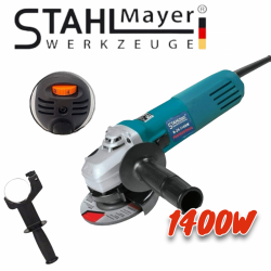 ΗΛΕΚΤΡΙΚΟΣ ΓΩΝΙΑΚΟΣ ΤΡΟΧΟΣ 1400W STAHLMAYER 220V ΣΕ ΡΕΥΜΑ ΜΕ ΡΥΘΜΙΣΗ ΤΑΧΥΤΗΤΩΝ