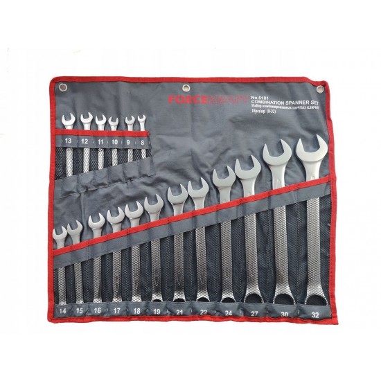 Γερμανικα κλειδια με  σε θήκη ForceKraft / 8-32mm