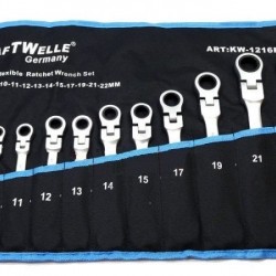 Κλειδιά καστάνιας KrafTWelle 8-22mm με σπαστο βραχίονα