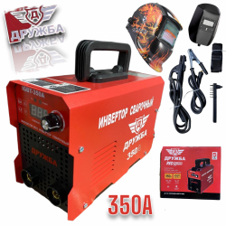 ΗΛΕΚΤΡΟΚΟΛΛΗΣΗ INVERTER DRUZBA 350A + HΛΕΚΤΡΟΝΙΚΗ ΜΑΣΚΑ 