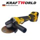 Γωνιακός Τροχός Μπαταρίας 125mm KraftRoyal 36V Γωνιακός Τροχός Μπαταρίας 125mm KraftRoyal 36V