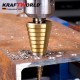 Σετ Κωνικα Τρυπάνια Kraft World με Θήκη 4-32mm 4-20mm 4-12mm