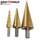 Σετ Κωνικα Τρυπάνια Kraft World με Θήκη 4-32mm 4-20mm 4-12mm