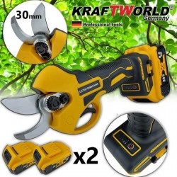 Ψαλίδι Κλαδέματος με 2 Μπαταρίες 36V 8Ah
